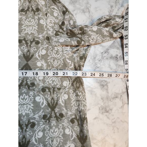 Rose + Olive Women's Multicolor Floral 3/4 Sleeve Blouse Size 2X - Picture 5 of 6